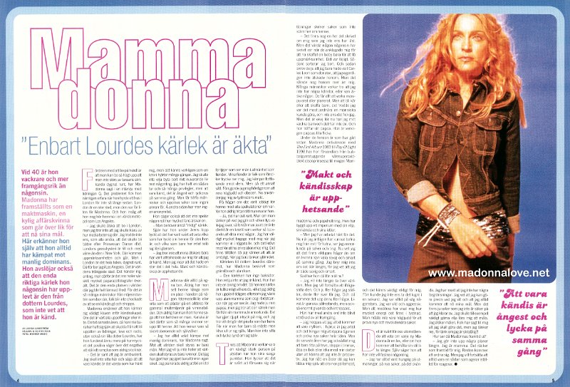 1998 - Unknown month - Frida - Sweden - Mamma donna