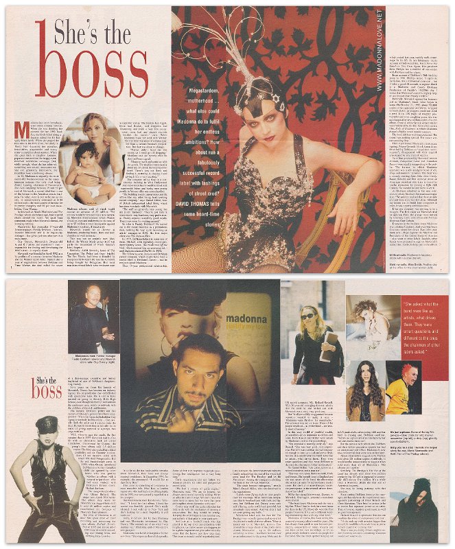 1998 - Unknown month - Unknown magazine - Australia - She's the boss