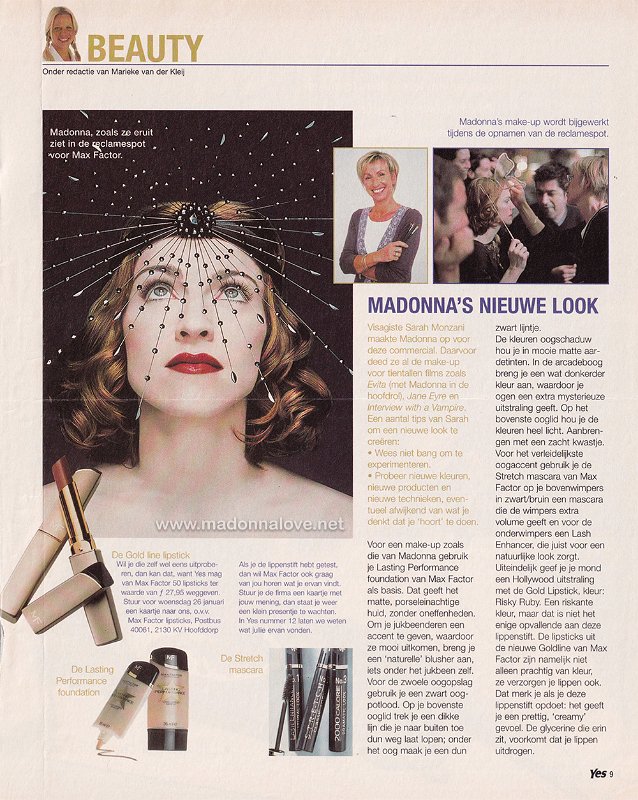 1999 - Unknown month - Yes - Holland - Madonna's nieuwe look