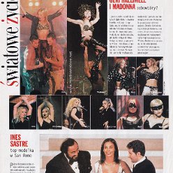 1999 - Unknown month - Unknown magazine - Poland - Geri Halliwell i Madonna sobowtory