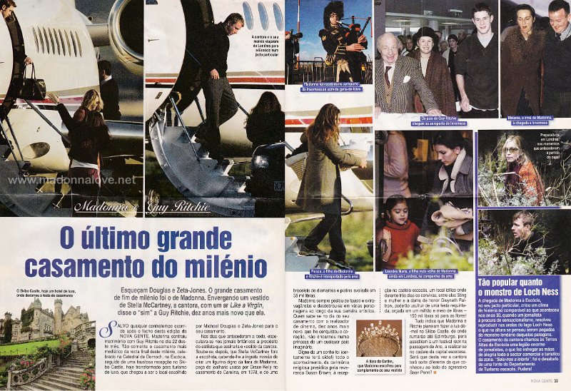 2000 - December - Nova Gente - Italy - O ultimo grande casamento do milenio