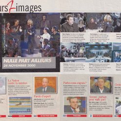 2000 - December - Tele Jours - France - Nulle part ailleurs - 24 november 2000