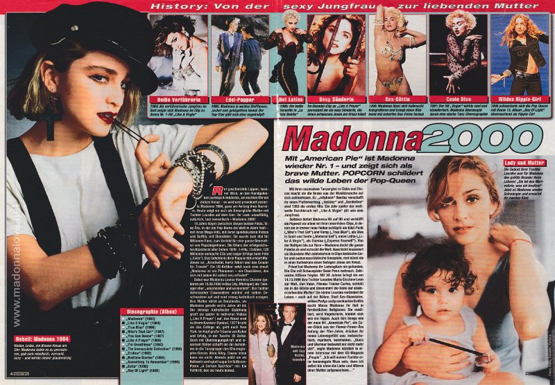 2000 - May - Popcorn - Germany - Madonna 2000