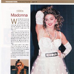 2000 - November - Biography magazine - USA - 1990's Madonna