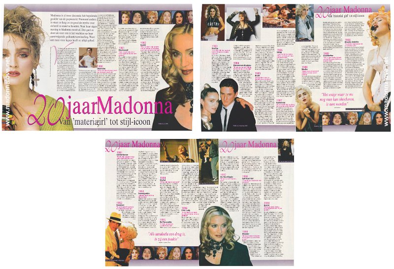 2000 - Unknown month - Glossy - Holland - 20 jaar Madonna van material girl tot stijl icoon