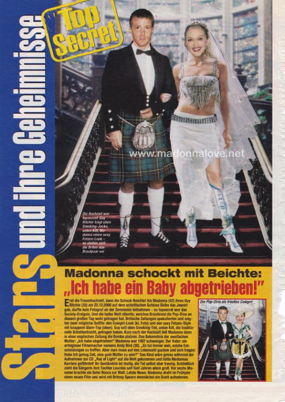 2000 - Unknown month - Popcorn - Germany - Madonna schockt mit beichte
