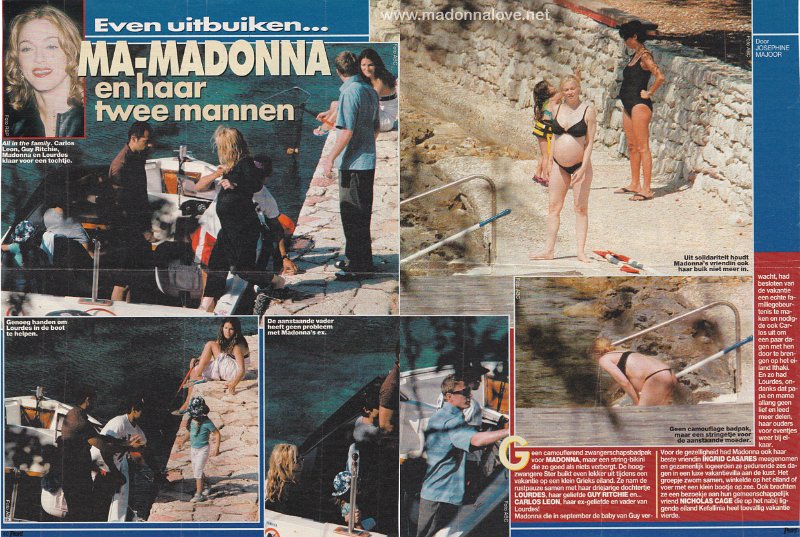 2000 - Unknown month - Prive - Holland - Ma-Madonna en haar 2 mannen