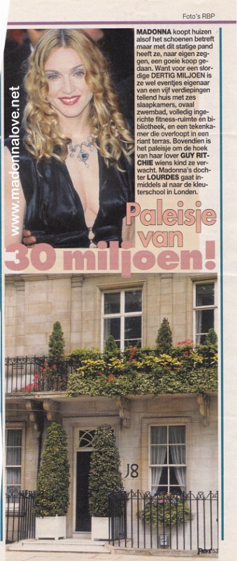 2000 - Unknown month - Prive - Holland - Paleisje van 30 miljoen!