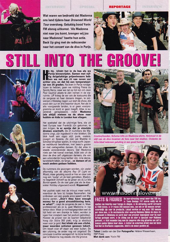 2001 - June_July - Veronica - Holland - Still into the groove
