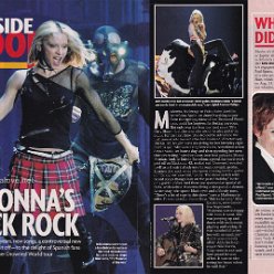 2001 - June - Who - Australia - Madonna's shock rock