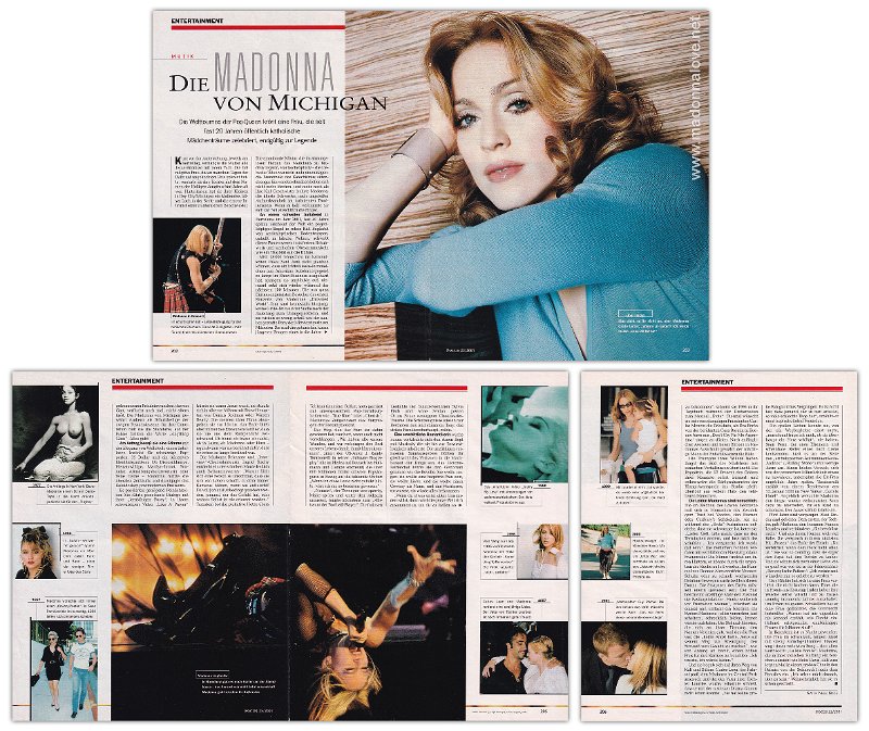 2001 - Unknown month - Focus - Germany - Die Madonna von Michigan