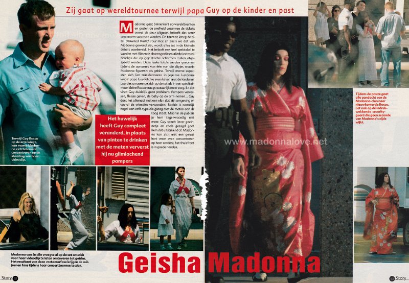 2001 - Unknown month - Story - Belgium - Geisha Madonna