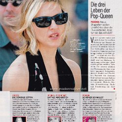 2001 - Unknown month - Gala - Germany - Die drei leben der pop-queen