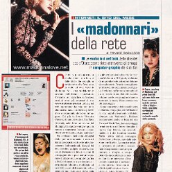 2001 - Unknown month - Unknown magazine - Italy - Madonnari della rete
