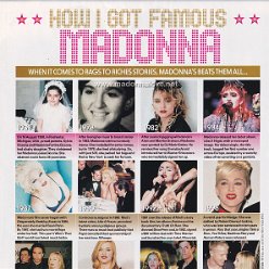 2001 - Unknown month - Unknown magazine - USA - How I got famous Madonna