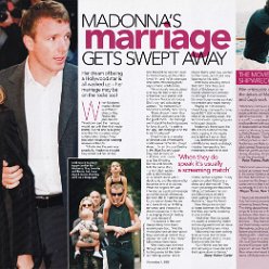 2002 - November - Woman's Day - USA - Madonna's marriage gets swept away