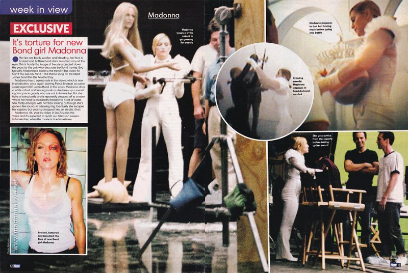 2002 - Unknown month - Now - UK - It's torture for new Bond girl Madonna