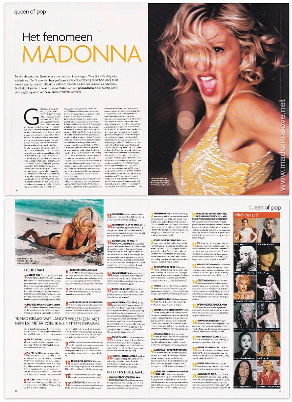 2002 - Unknown month - Starstyle - Holland - Het fenomeen Madonna