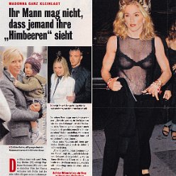 2002 - Unknown month - Neue Woche - Germany - Madonna ganz kleinaut - Ihr mann mag nicht dass jemand ihre himbeeren sieht