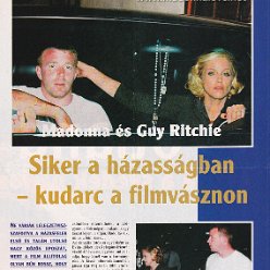 2002 - Unknown month - Unknown magazine - Czech Republic - Madonna es guy ritchie - Siker a hazassagban - kudarc a film