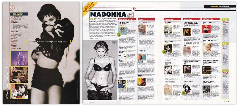 2003 - Unknown month - Blender - UK - Every original cd reviewed Madonna