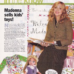 2003 - Unknown month - Intouch - USA - Madonna sells kids' toys!