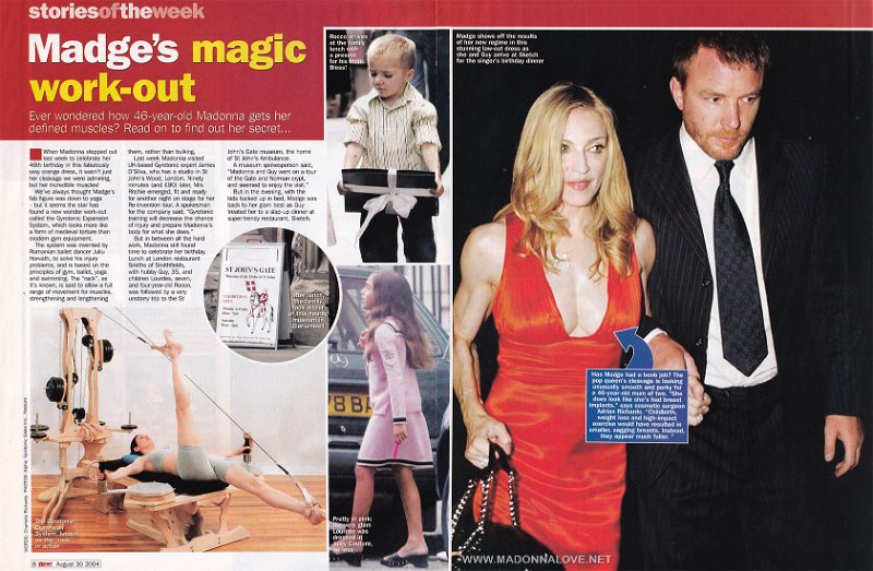 2004 - August - New! - UK - Madge's magic work-out