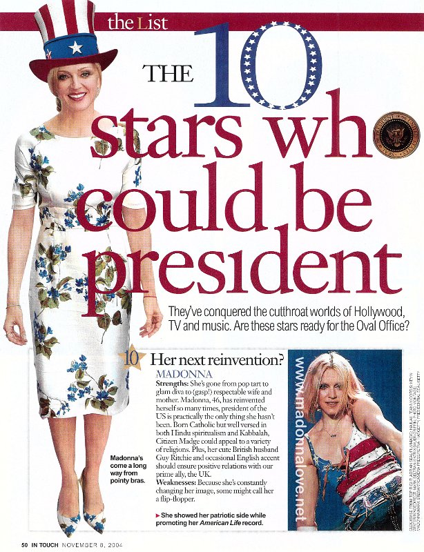 2004 - November - Intouch - USA - Her next reinvention