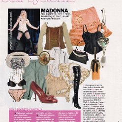 2004 - September - Cosmospolitan - France - Star systeme Madonna