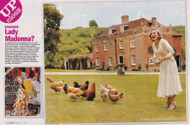 2005 - August - Intouch - USA - Lady Madonna