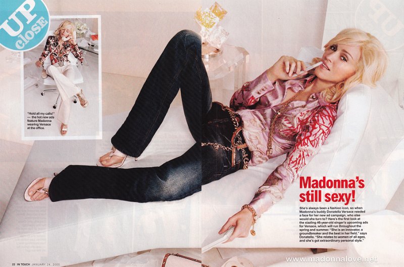 2005 - January - Intouch - USA - Madonna's still sexy!