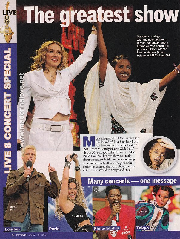 2005 - July - Intouch - USA - Many concerts one message
