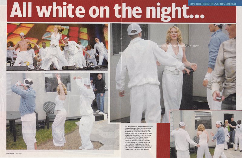 2005 - July - Night&Day - UK - All white on the night