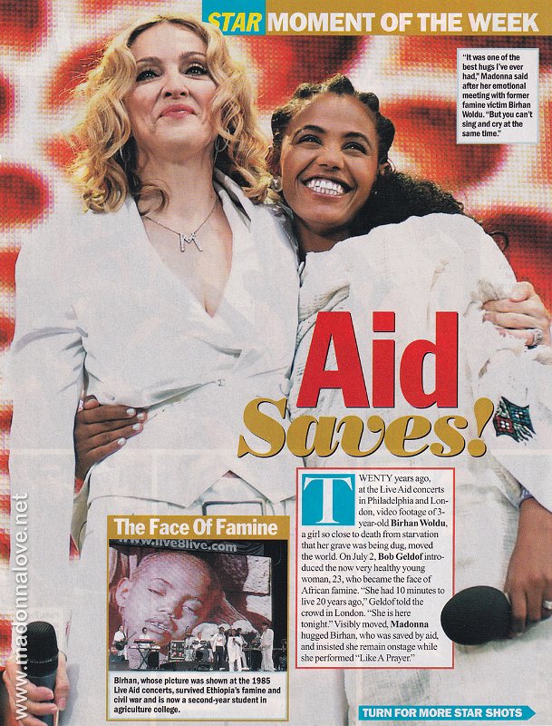 2005 - July - Star - USA - Aid saves!