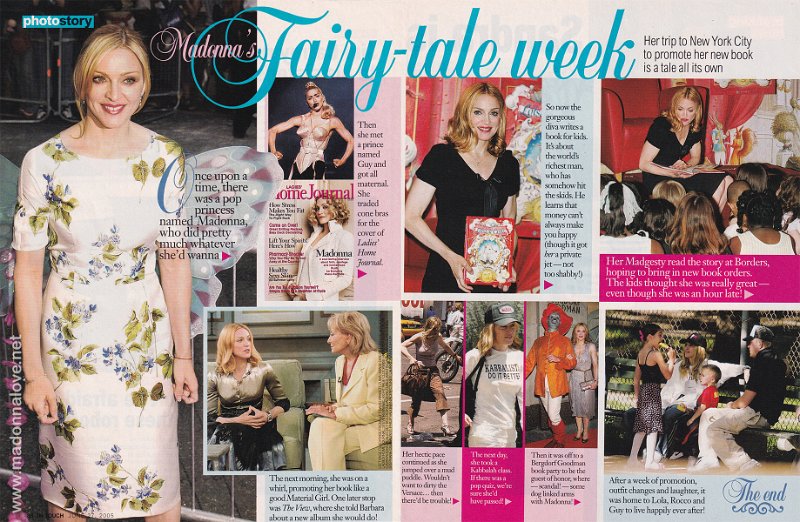 2005 - June - Intouch - USA - Madonna's fairy-tale week