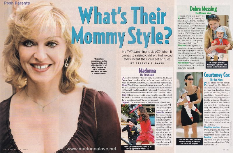 2005 - November - US Weekly - USA - What's their mommy-style