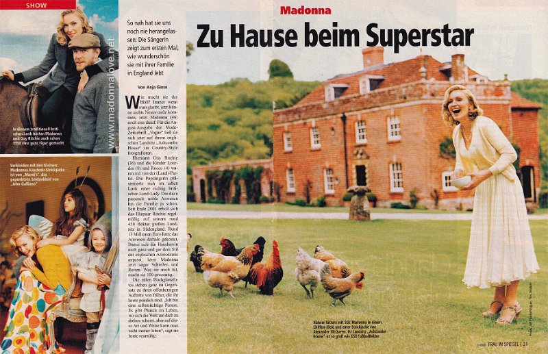 2005 - Unknown month - Frau im Spiegel - Germany - Zu hause beim superstar