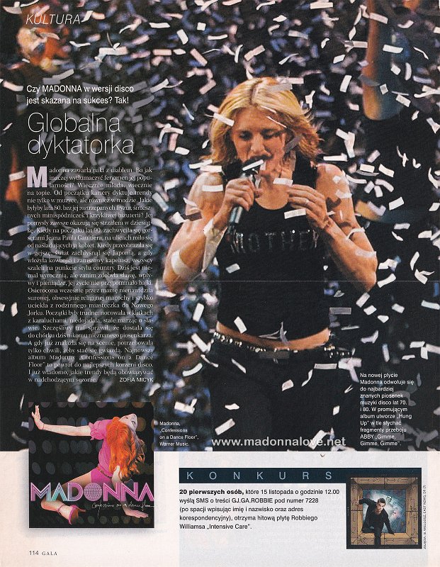 2005 - Unknown month - Gala - Poland - Globalna dyktatorka