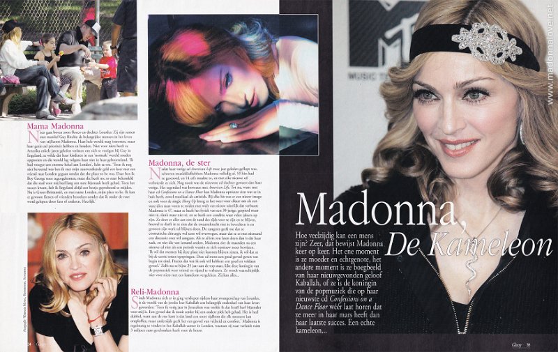 2005 - Unknown month - Glossy - Holland - Madonna de kameleon