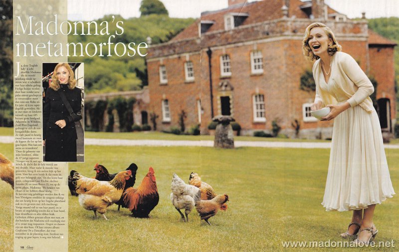 2005 - Unknown month - Glossy - Holland - Madonna's metamorfose