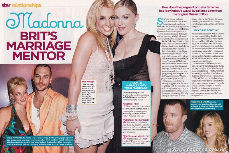 2005 - Unknown month - Star - USA - Madonna Brit's marriage mentor