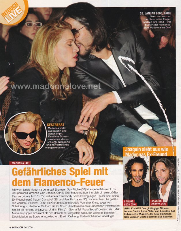 2006 - February - Intouch - Germany - Gefahrliches Spiel met dem Flamenco-Feuer