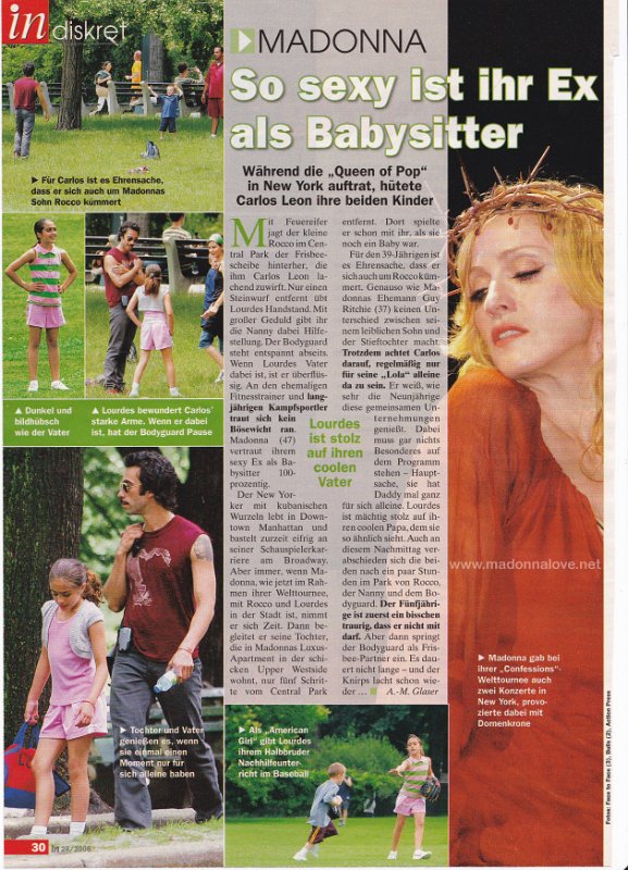 2006 - July - IN - Germany - So sexy ist ihr ex als babysitter