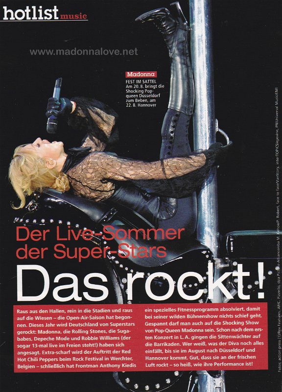 2006 - Unknown month - Glamour - Germany - Das rockt!