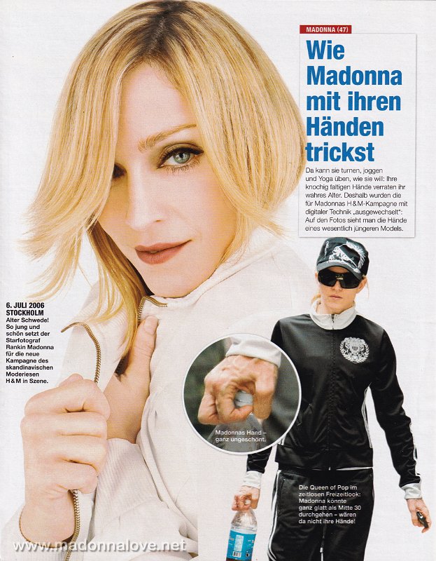 2006 - Unknown month - Intouch - Germany - Wie Madonna mit ihren handen trickst