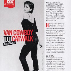 2006 - Unknown month - Glamour - Holland - Van cowboy tot catwalk