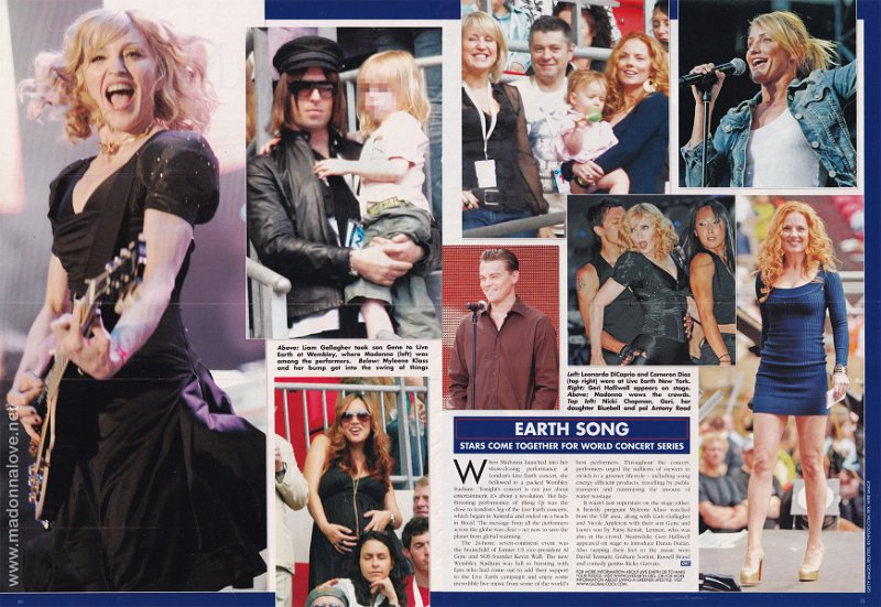 2007 - July - OK! - UK - Earth song