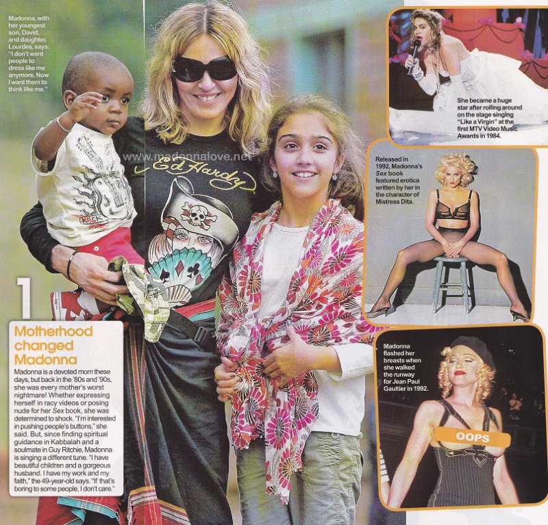 2007 - September - Intouch - USA - Motherhood changed Madonna