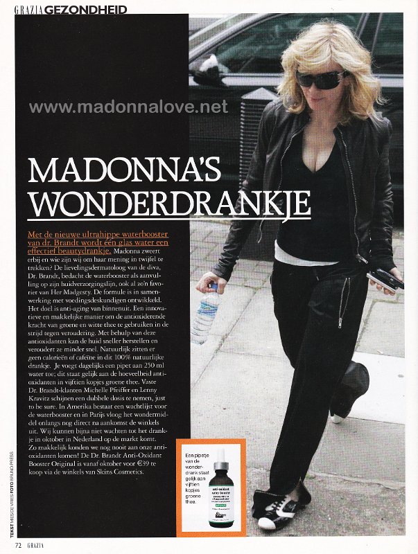 2007 - Unknown month - Grazia - Holland - Madonna's wonderdrankje