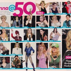 2008 - August - Hollywood star - USA - Madonna @ 50